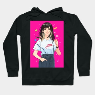 girls illustration Hoodie